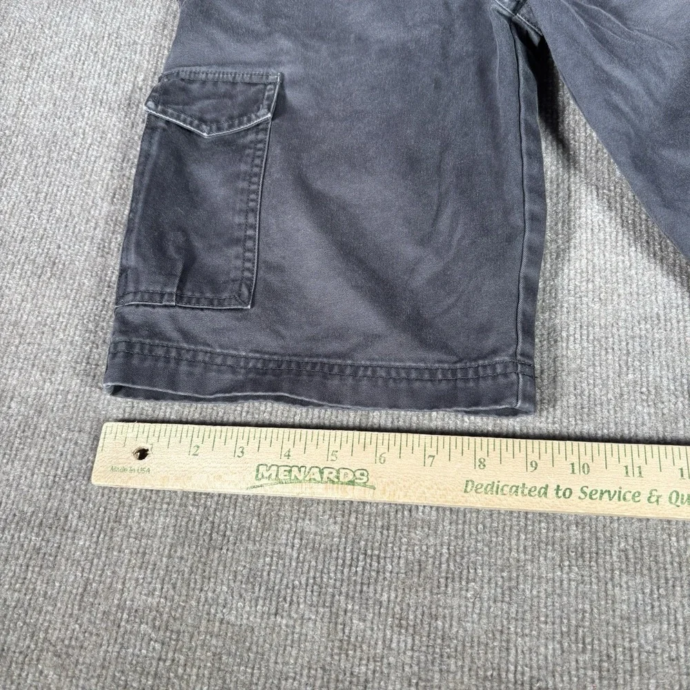 Vintage Urban Pipeline Cargo Shorts Youth Boys Size 10 Blue Baggy Drawstring Y2K